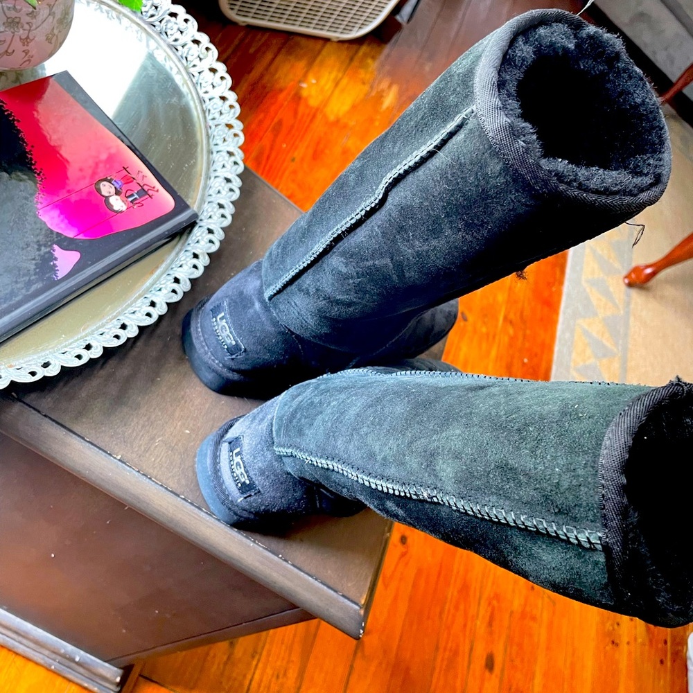 Gently used uggs. Size 8. Loved and taken care of.